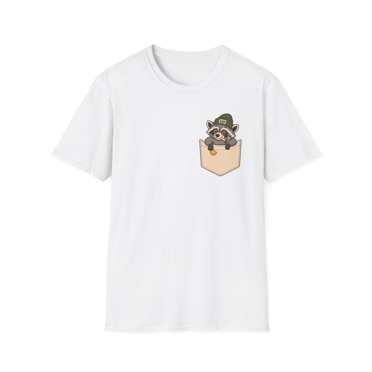 Pocket Raccoon T-Shirt