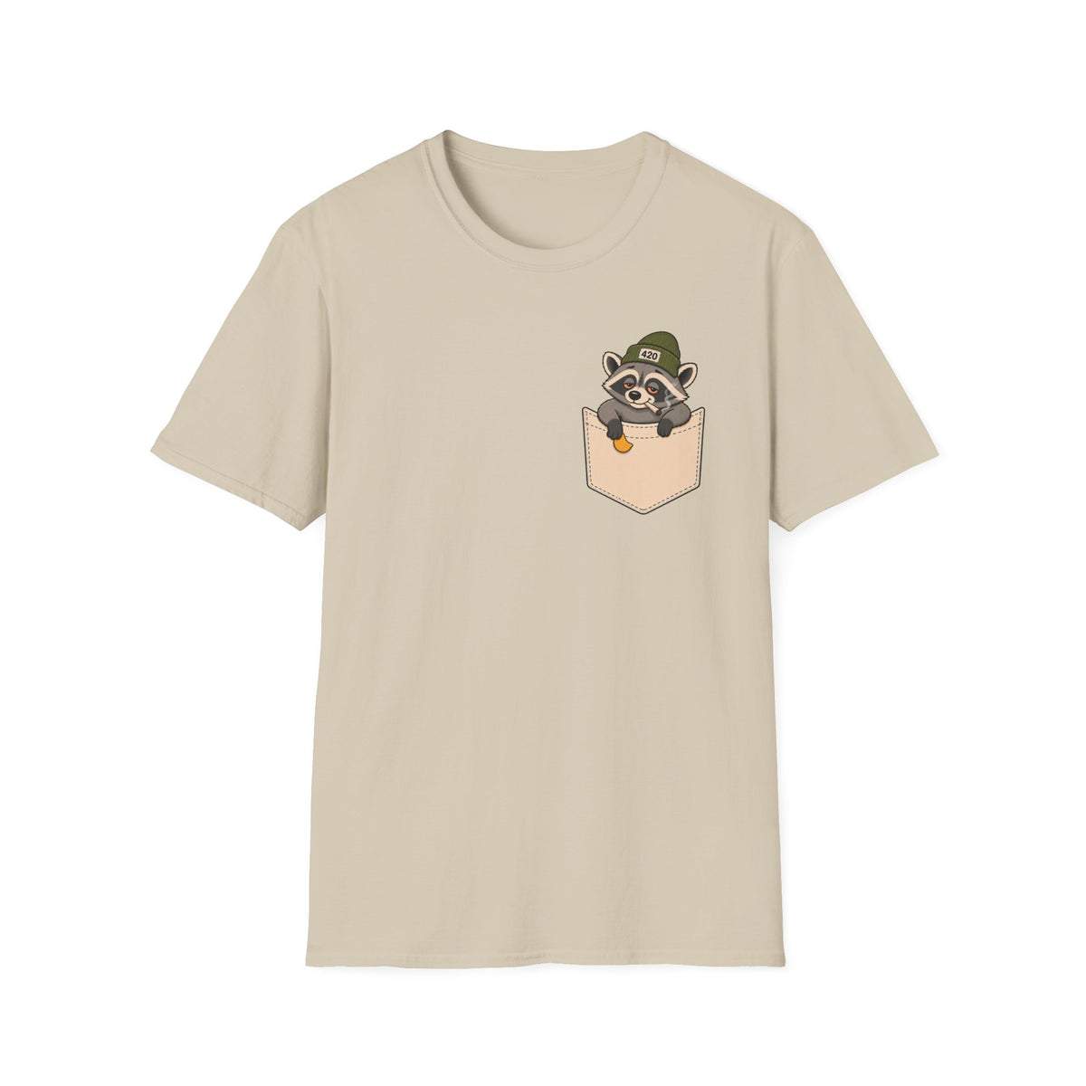 Pocket Raccoon T-Shirt