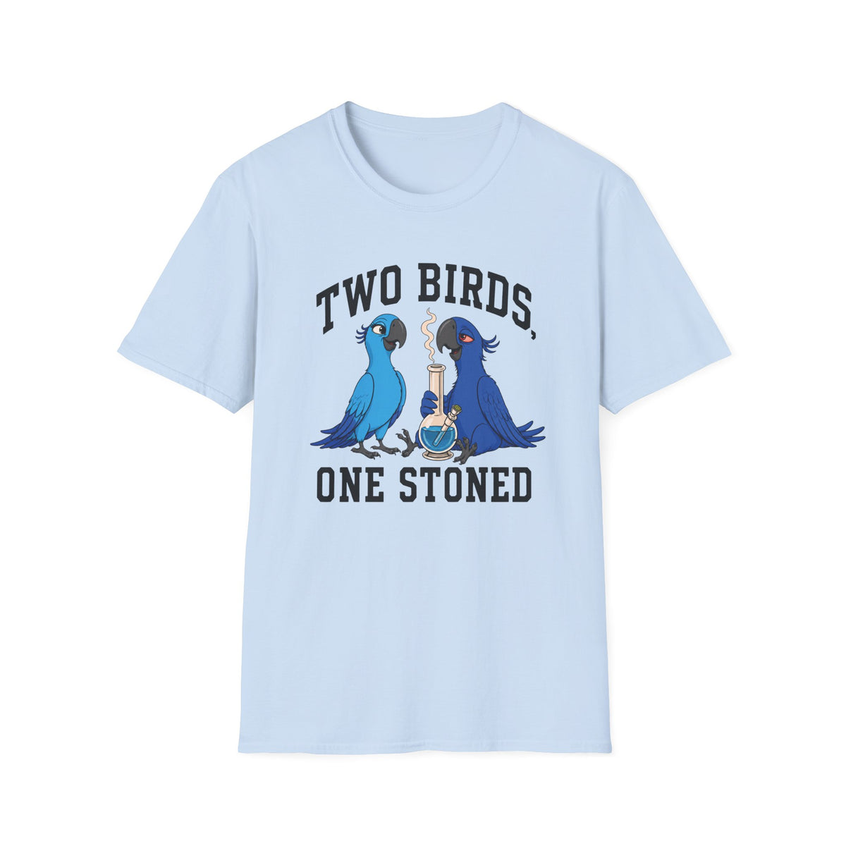 2 Birds 1 Stoned (Parrots) T-Shirt