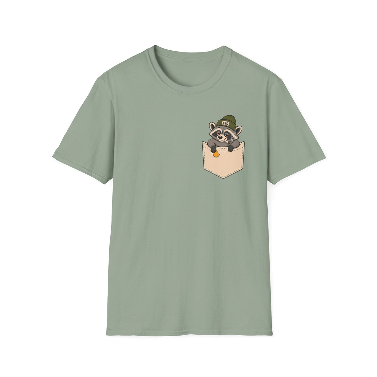 Pocket Raccoon T-Shirt