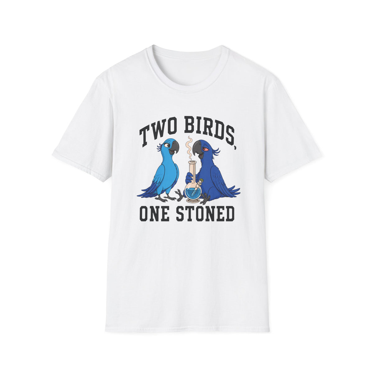 2 Birds 1 Stoned (Parrots) T-Shirt