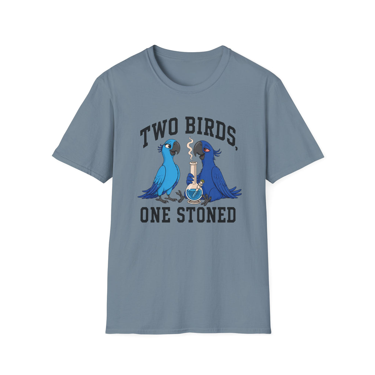 2 Birds 1 Stoned (Parrots) T-Shirt