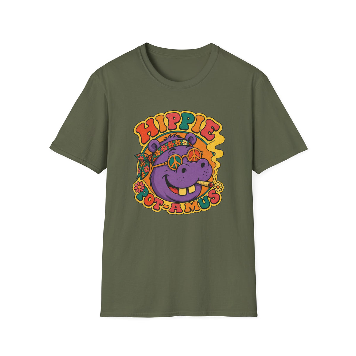 Hippie Pot-Amus T-Shirt
