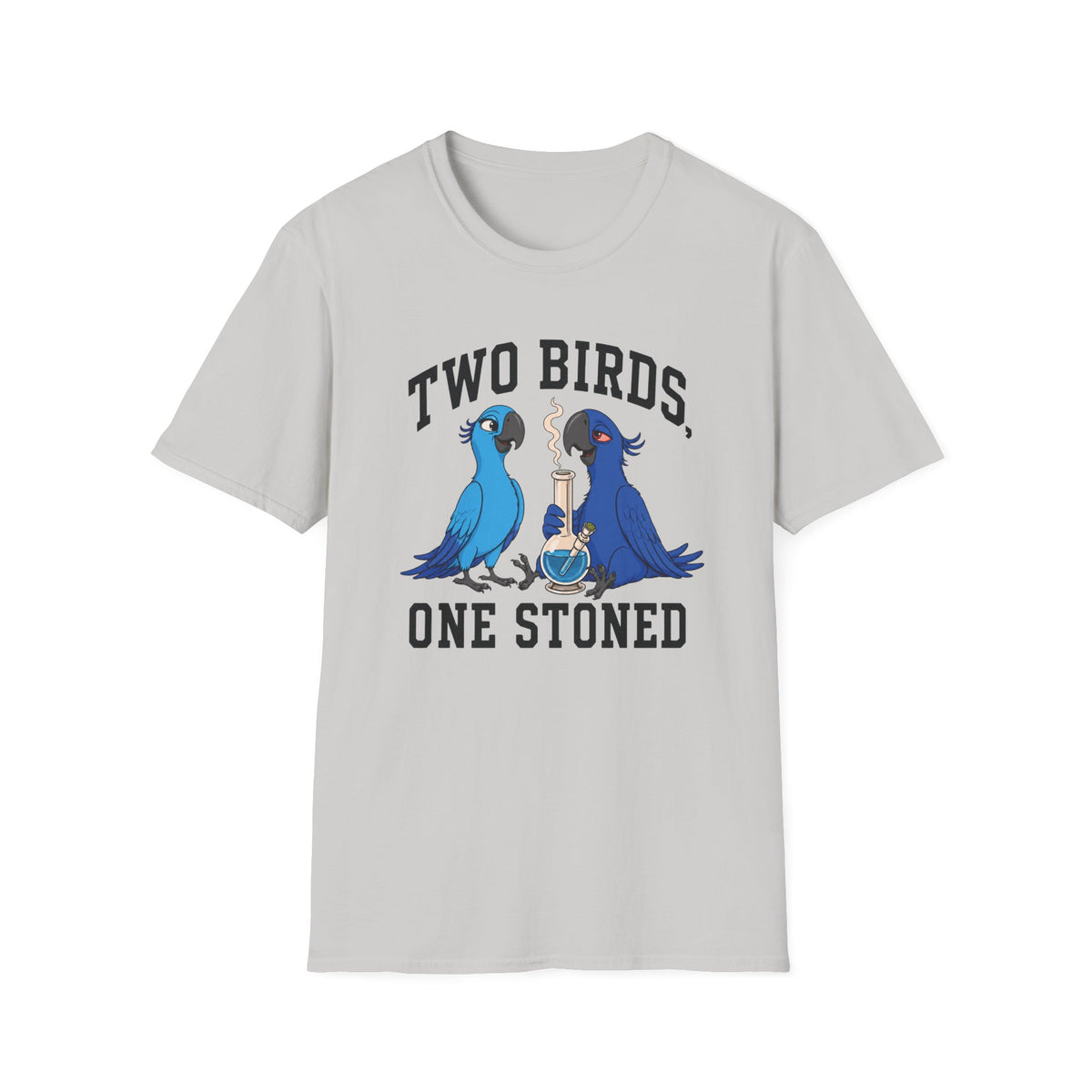 2 Birds 1 Stoned (Parrots) T-Shirt