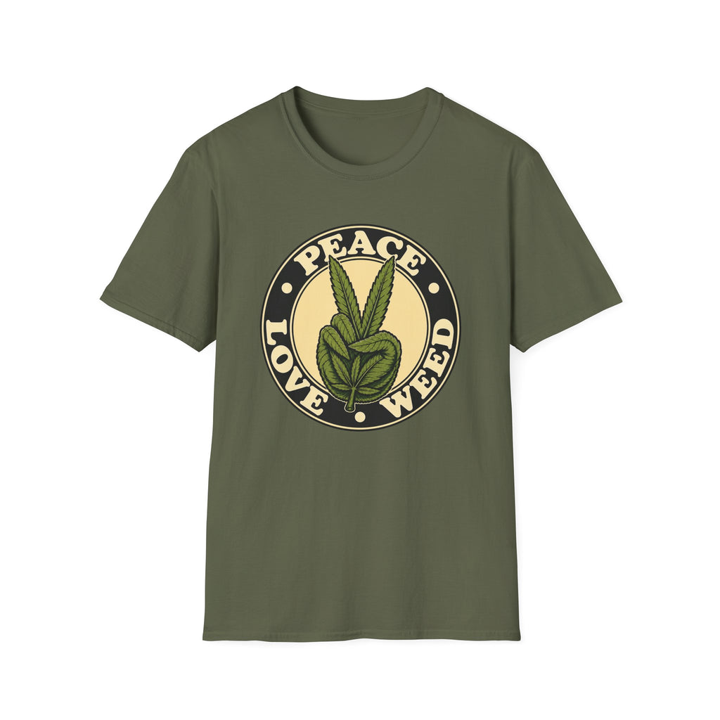 Peace, Love & Weed T-Shirt