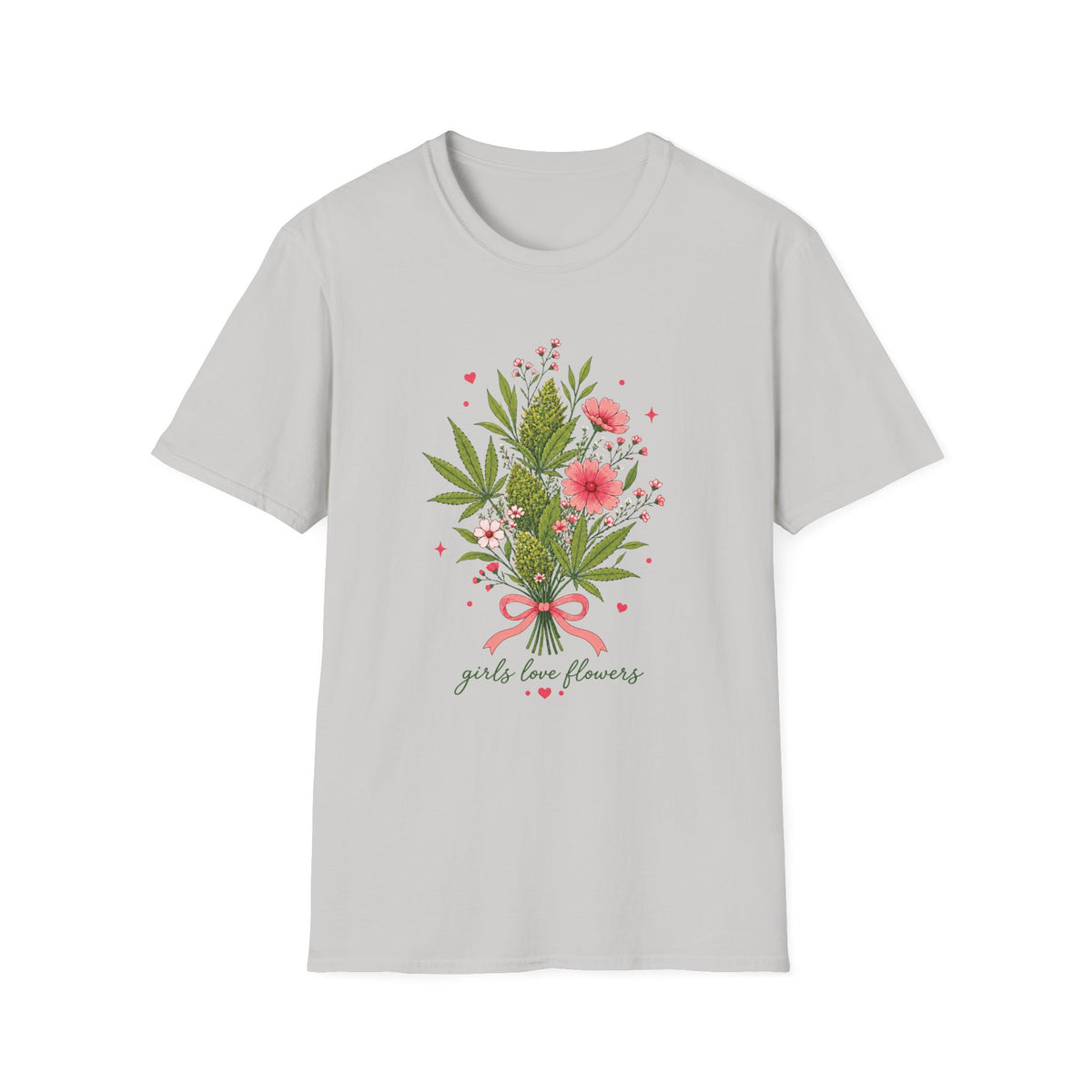 Girls Love Flowers T-Shirt